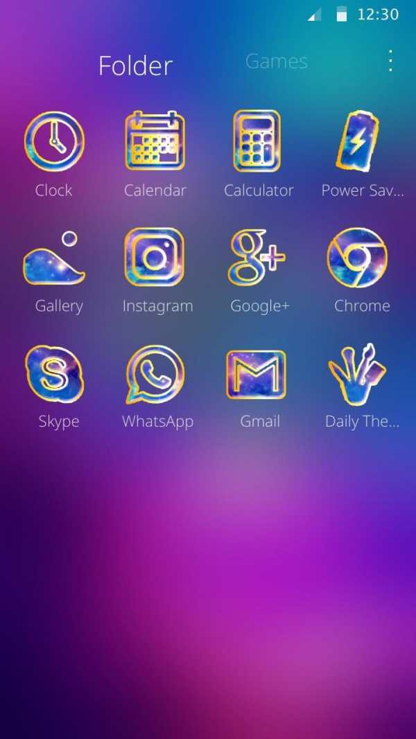 Dream Galaxy Love Theme screenshot 7
