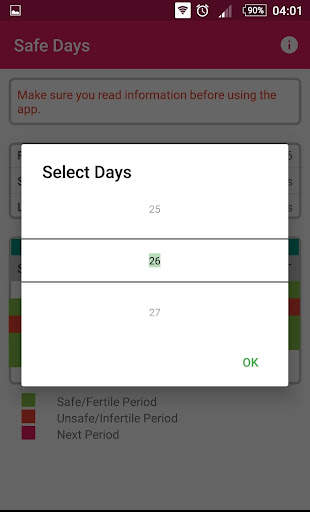 Safe Days screenshot 4