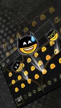 Super Bat Hero Keyboard Theme screenshot 3