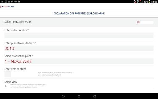 PRESS GLASS MOBILE screenshot 10