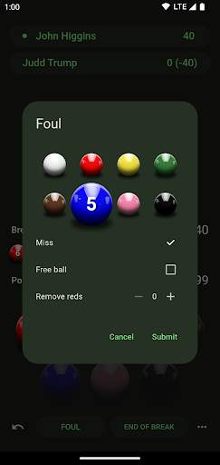 Snooker: Scoreboard screenshot 3