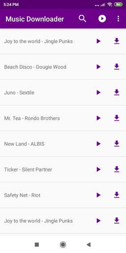 Music Downloader screenshot 1