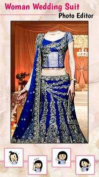 Woman Wedding Suit Photo Editor 4 تصوير الشاشة