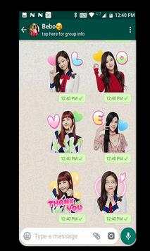 WAStickerApps Korean Idol Stickers 1 تصوير الشاشة