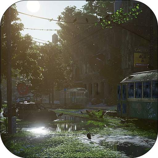 4K Post Apocalyptic City Animated Live Wallpaper 2.02