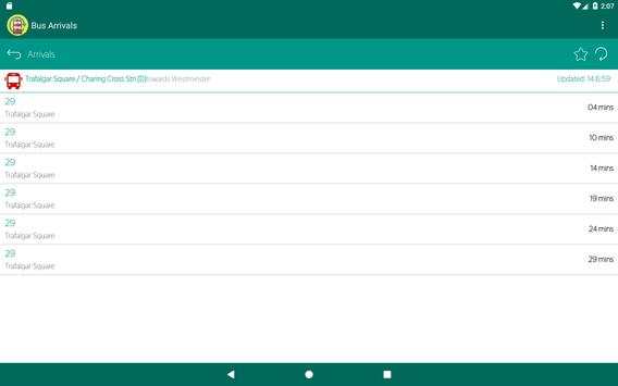 London Bus Arrival Times (Nearby) screenshot 6