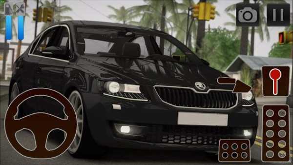 Car Driving Simulator Skoda screenshot 2