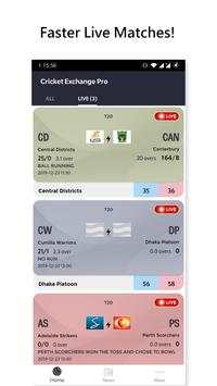 Cricket Exchange Pro screenshot 3