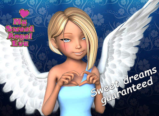 My Sweet Angel Eva - Augmented Reality 3D angel screenshot 1