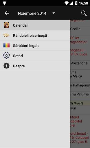 Calendar Ortodox screenshot 3