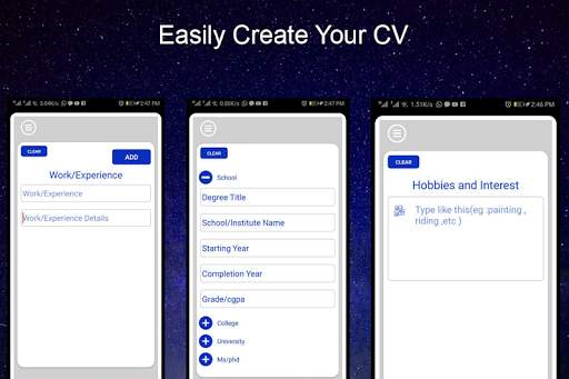 Professional Cv Maker screenshot 3