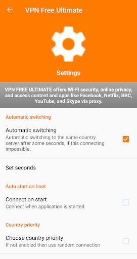 Secure Speed Fast Super Vpn Free Ultimate - 2019 screenshot 7