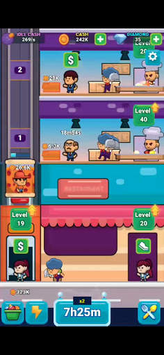 Idle Cooking & Dash скриншот 1