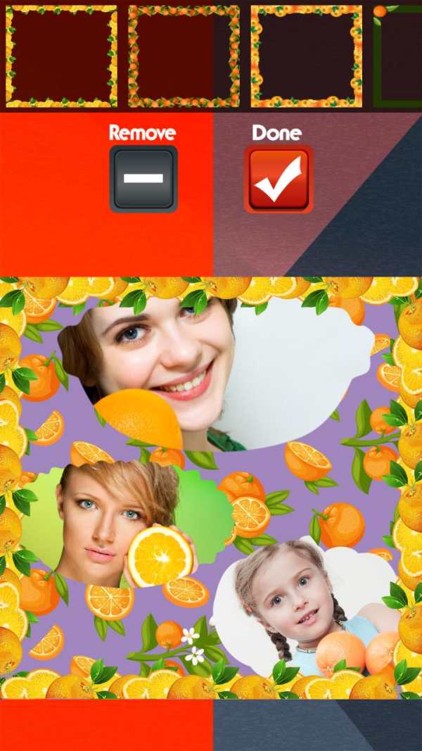 Orange Photo Collage screenshot 4