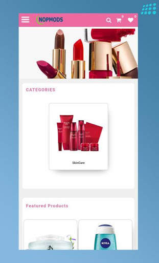 NopMods MobileApp(NopCommerce) screenshot 2