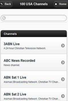 Watch TV Channels स्क्रीनशॉट 2