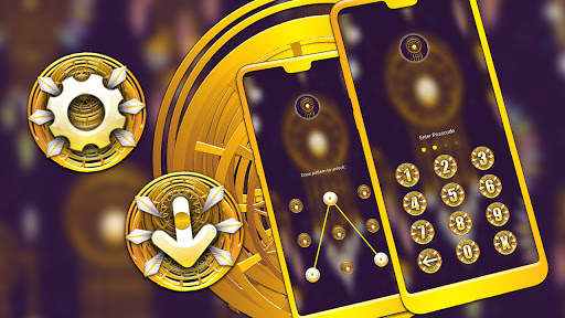 Golden Dream Catcher Launcher Theme screenshot 5