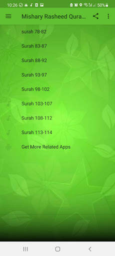 Mishary Rasheed Quran mp3 screenshot 1