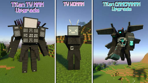 Titan CameraMan Mod Minecraft screenshot 1