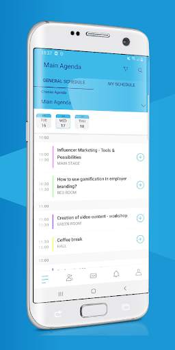 Meeting Application screenshot 1