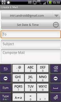 Timer Gmail Free screenshot 2