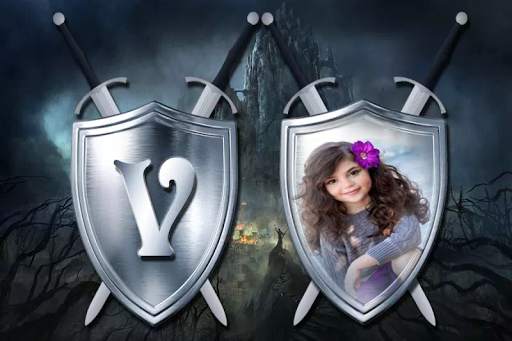 Shield Text Photo Frames screenshot 4