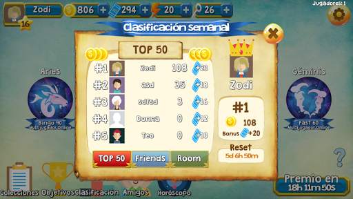 Zodi Bingo: Horóscopo y Bingo screenshot 6
