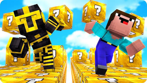 Lucky Block Race for Minecraft Pe (MCPE) screenshot 2