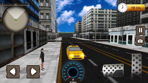 Crazy Taxi Driving Sim 3D 2019 screenshot 1