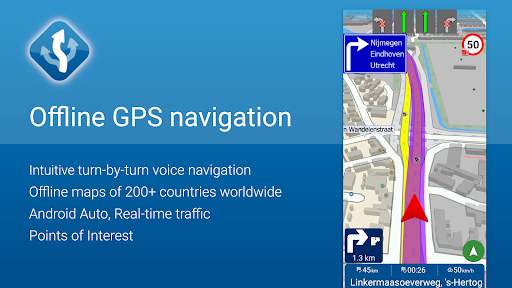 MapFactor Navigator screenshot 1