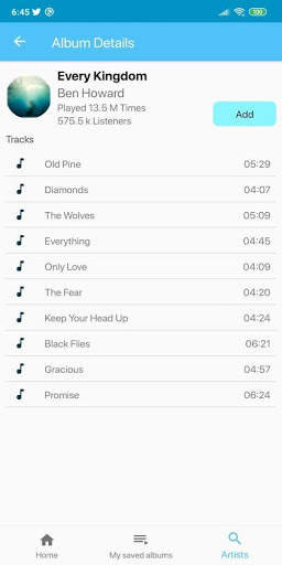 Music App screenshot 5