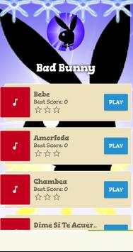 Bad bunny Piano Tiles screenshot 2