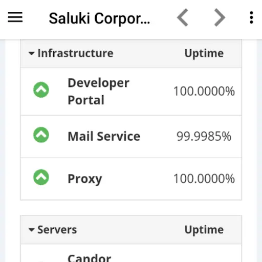 Saluki Corporation screenshot 1