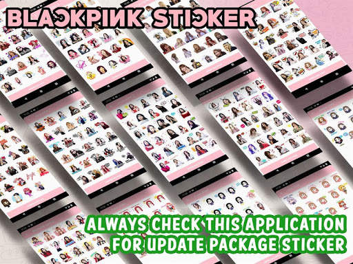 Stickers Blackpink 2020 Cute WAStickerApps screenshot 7
