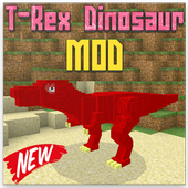 Mod t-rex dino for Mcpe icon