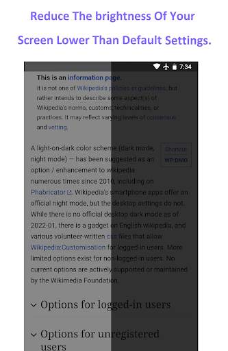 Blue Light Filter - Night Mode screenshot 3