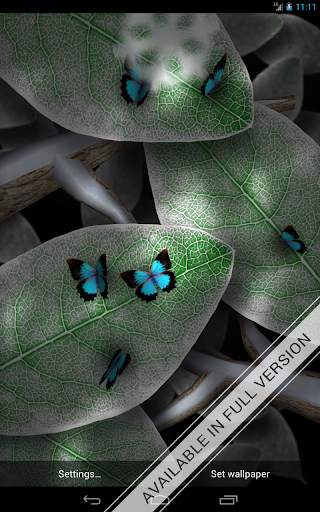 Tap Leaves Free Live Wallpaper screenshot 6