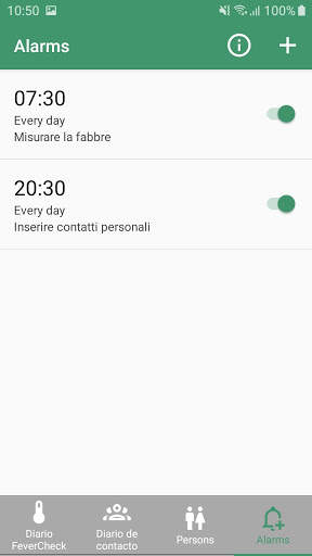 Control de la fiebre screenshot 8