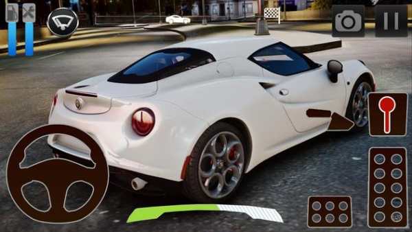 Car Driving Simulator Alfa Romeo screenshot 2