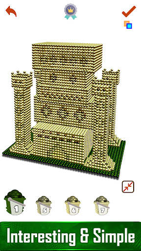 Magnetic Balls 3D Number Paint screenshot 5
