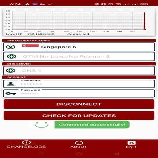 ProxyLite Socks Red App screenshot 2