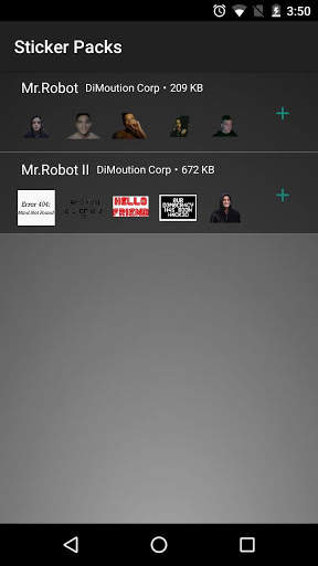 Mr Robot Sticker Whatsapp screenshot 1