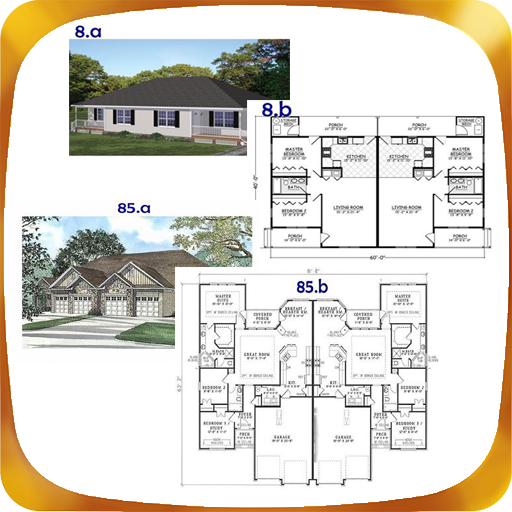 Multi Family Floor Plan иконка