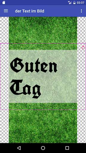 Text auf das Foto auf Deutsch screenshot 1