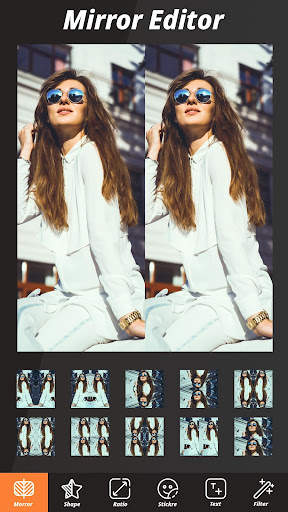 Photo Mirror Editor 3D screenshot 2