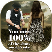 Miss You Multi Photo Frame icon