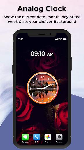 Clock - Digital Clock Live Wallpaper screenshot 3