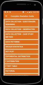 Complete Statistics Guide screenshot 4