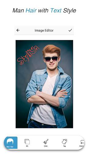 Man HairStyle Photo Editor screenshot 7