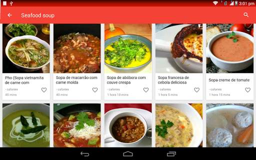 Receitas da sopa screenshot 13